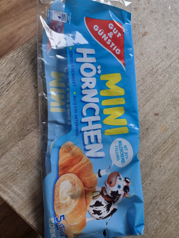 Mini Hörnchen, Milchcremefüllung von Cheergirl1985 | Hochgeladen von: Cheergirl1985