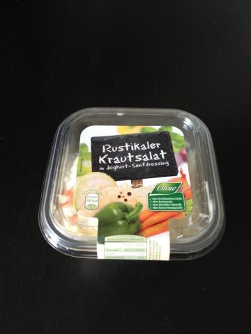 Rustikaler Krautsalat in Joghurt-Senfdressing, Aldi | Hochgeladen von: Lars Klug