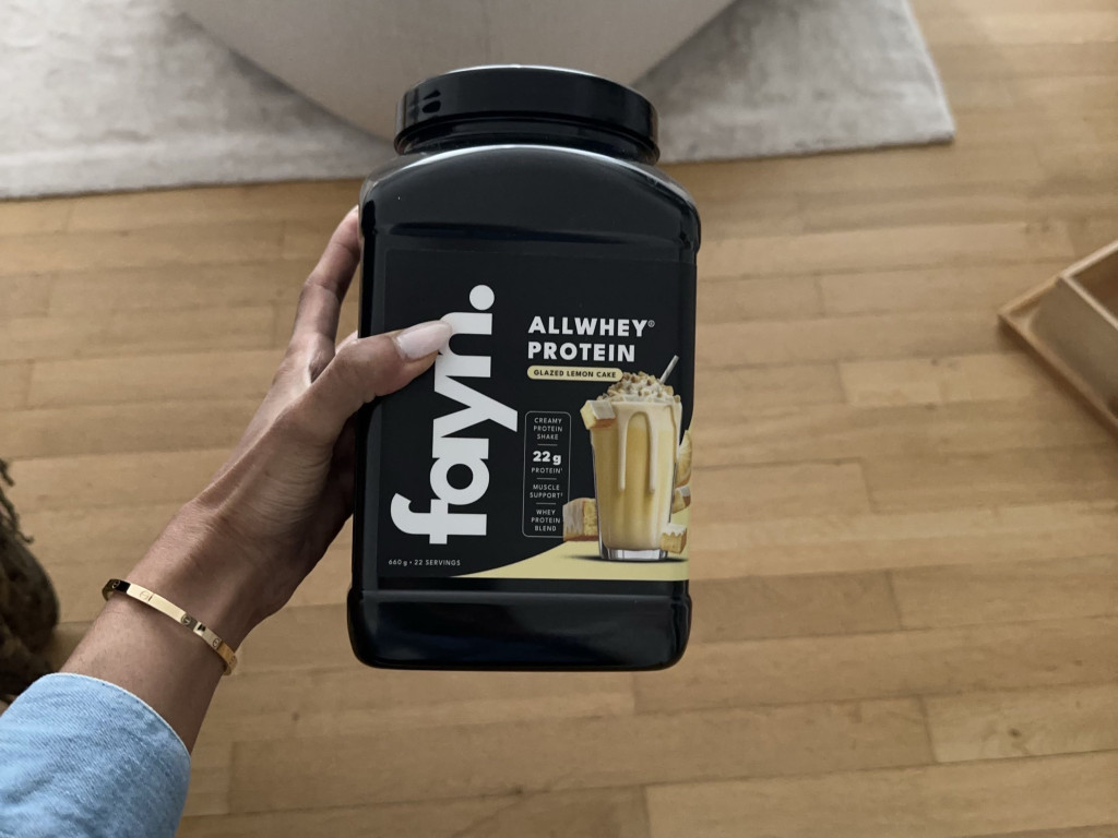 Fayn Allwhey Protein, Glazed Lemon Cake von yasminina | Hochgeladen von: yasminina Fayn Allwhey Protein, Glazed Lemon Cake von yasminina | Hochgeladen von: yasminina
