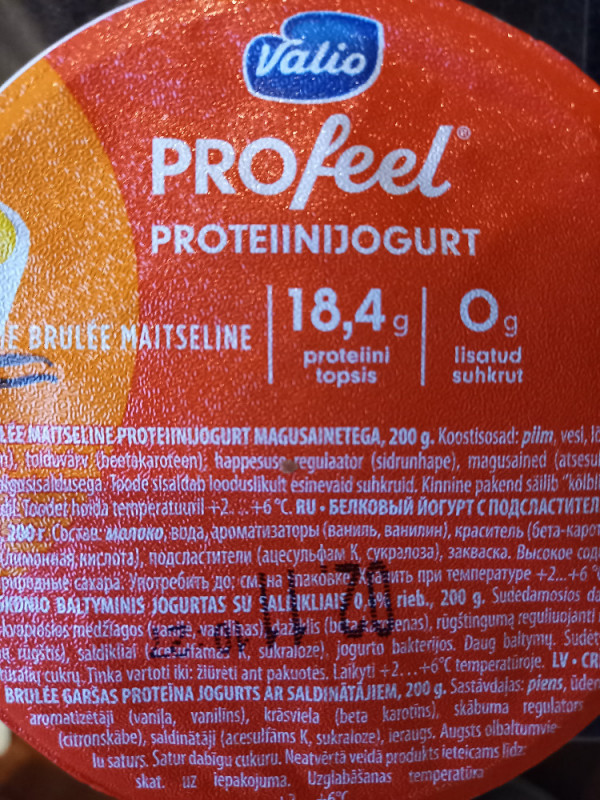 profeel Protein Yoghurt Creme Brule, with sweeteners von Species | Hochgeladen von: Species8472