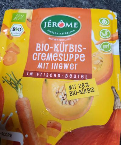 Bio-Kürbis-Cremesuppe, Mit Ingwer von Jose Miguel | Hochgeladen von: Jose Miguel