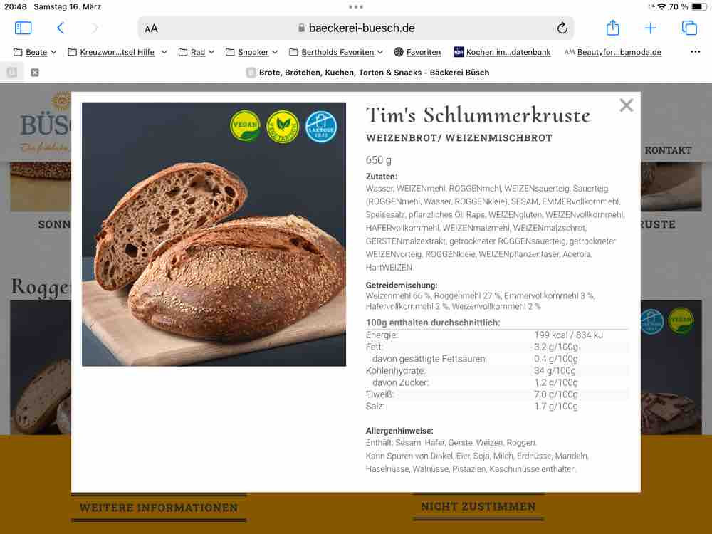 Brot von Beatemarie | Hochgeladen von: Beatemarie