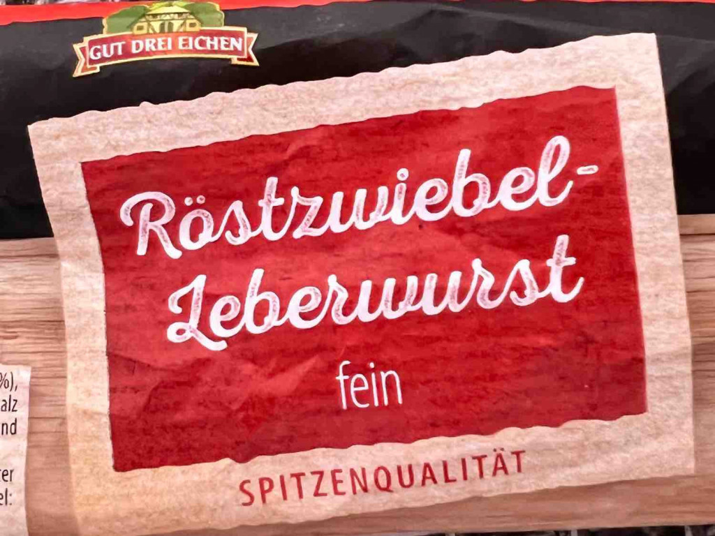 Röstzwiebel Leberwurst, fein von Stifler | Hochgeladen von: Stifler