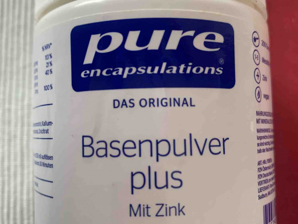 Basenpulver plus, mit Zink von andipuehringer521 | Hochgeladen von: andipuehringer521