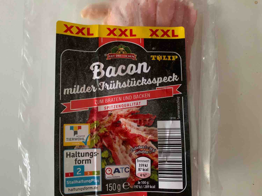 Bacon Trader Joes von kalorienzahlen | Hochgeladen von: kalorienzahlen
