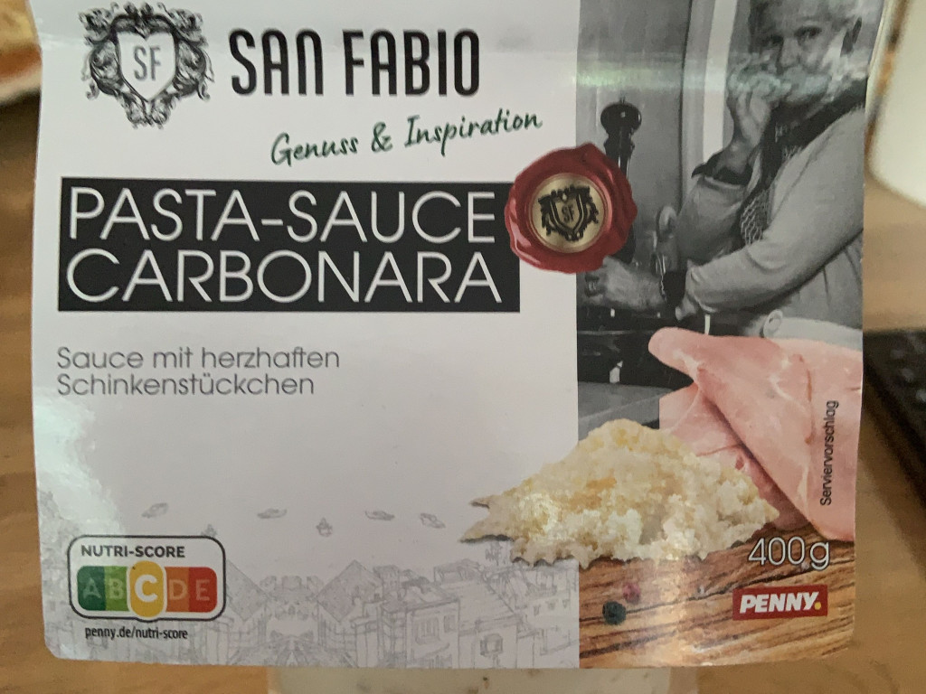 Pasta-Soße Carbonara, San Fabio von Waldkatze74 | Hochgeladen von: Waldkatze74 Pasta-Soße Carbonara, San Fabio von Waldkatze74 | Hochgeladen von: Waldkatze74