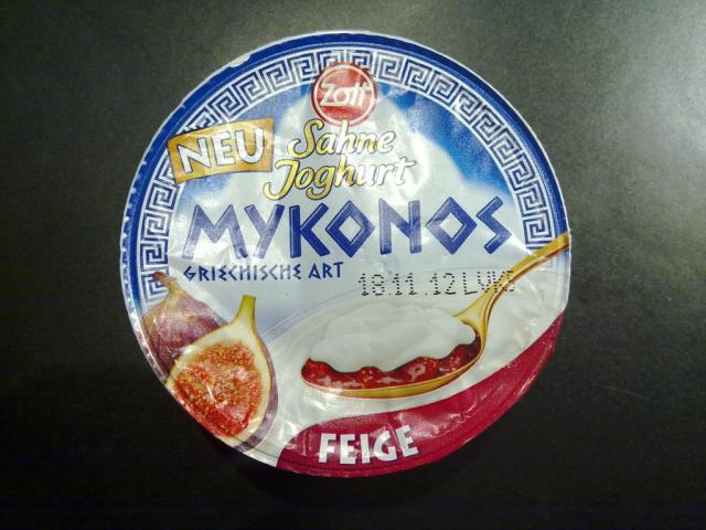 Mykonos Sahne Joghurt Griechische Art Feige, Feige | Hochgeladen von: Goofy83