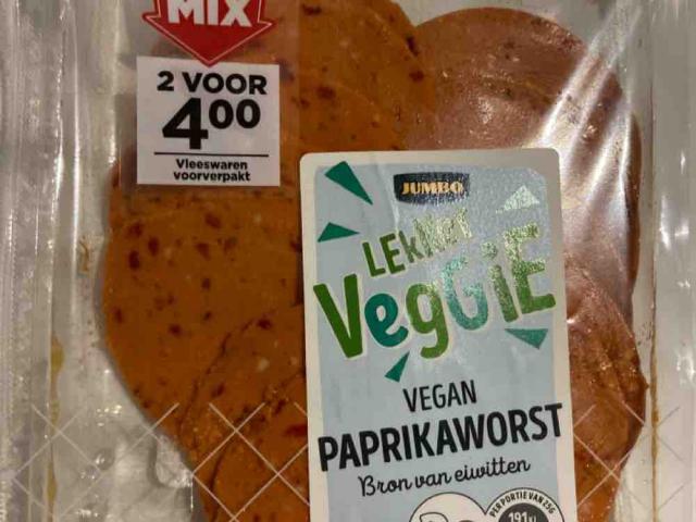 Lekker Veggie Vegan Paprikaworst von toahc | Hochgeladen von: toahc