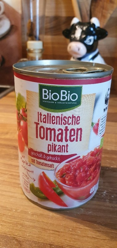 Italienische Tomaten pikant, geschält & gehackt, mit Tomaten | Hochgeladen von: Gh0stFace