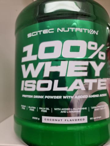 100% whey isolate, coconut von kingsh69853 | Hochgeladen von: kingsh69853