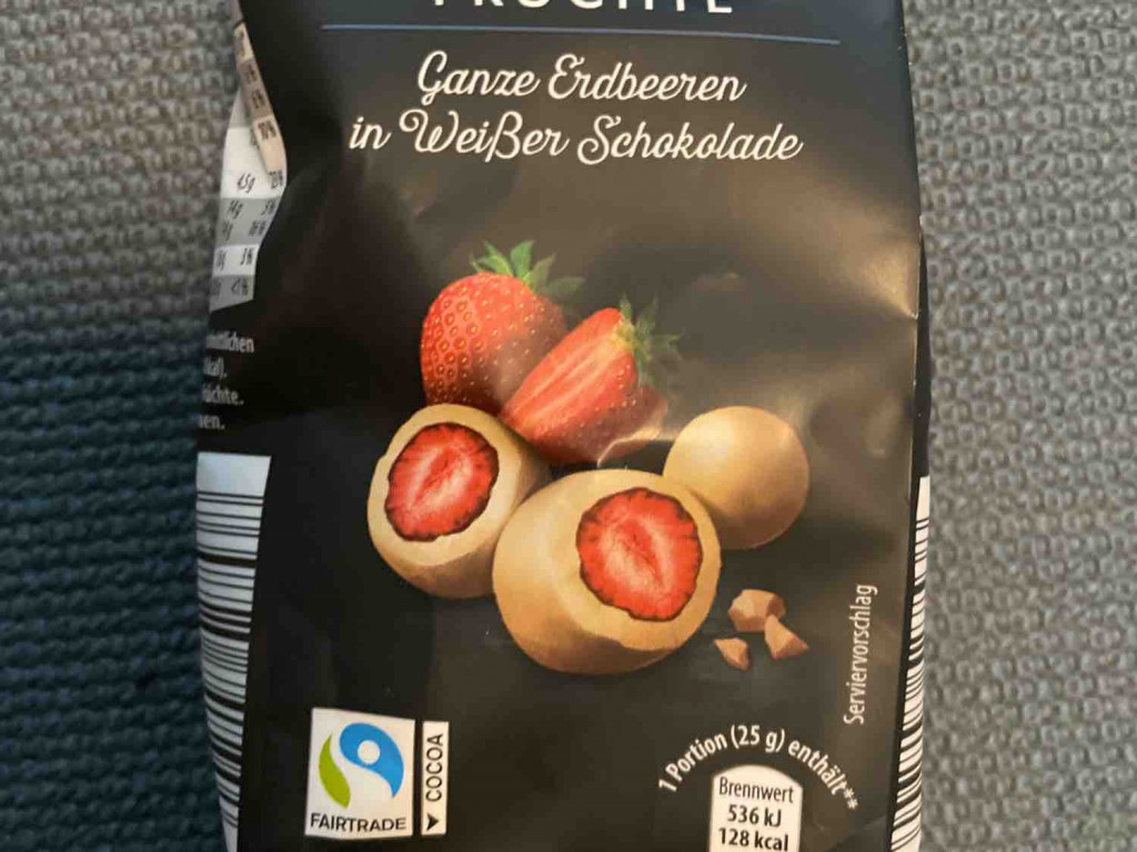 Schokolierte Früchte, Ganze Erdbeeren in weißer Schokolade von x | Hochgeladen von: xinique