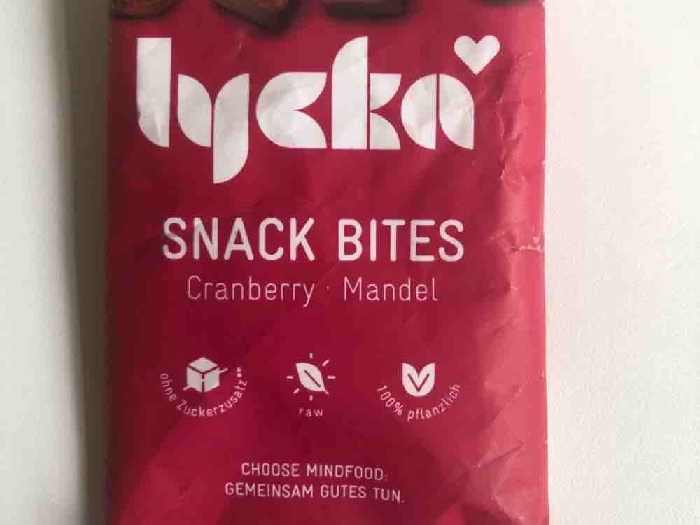 Lycka Snack bites, Cranberry Mandel von Sommer3786 | Hochgeladen von: Sommer3786