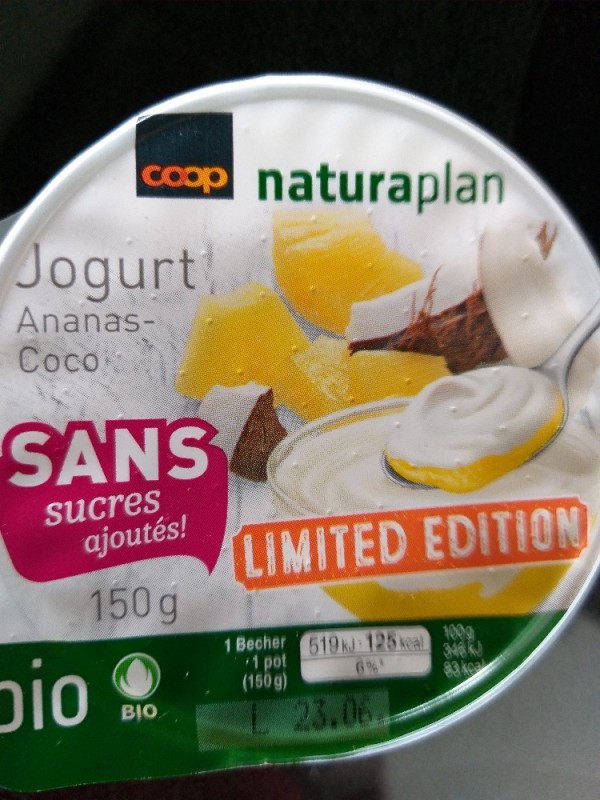 jogurt ananas coco sans sucres von Pilatus | Hochgeladen von: Pilatus