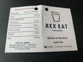 Rex Eat: Quiche mit Brokkoli und Feta | Hochgeladen von: chriger