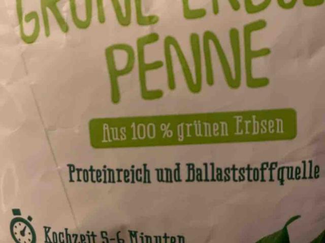 Grüne Erbsen  Penne, Aus  100% grünen  Erbsen von Airell | Hochgeladen von: Airell