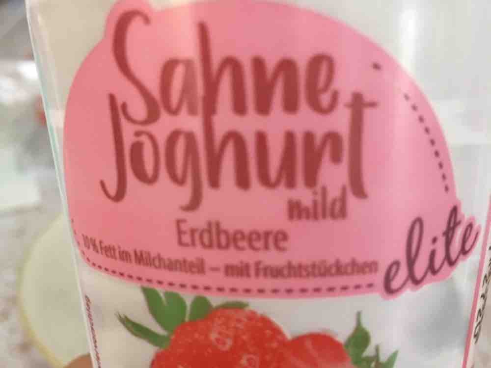 Sahnejoghurt mild Erdbeer, 10% Fettanteil in der Milch von hobby | Hochgeladen von: hobbyradler