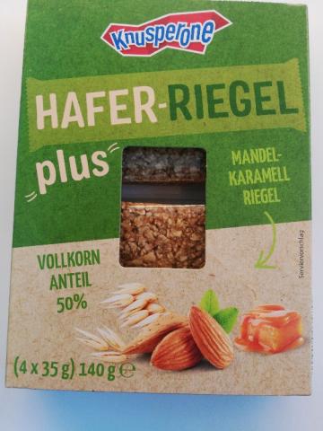 Hafer-Riegel plus, Mandel-Karamell-Riegel von mail938 | Hochgeladen von: mail938