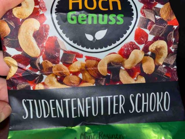 Hoch Genuss: Studentenfutter Schoko, ohne Rosinen, mit Zartbitte | Hochgeladen von: leni170999