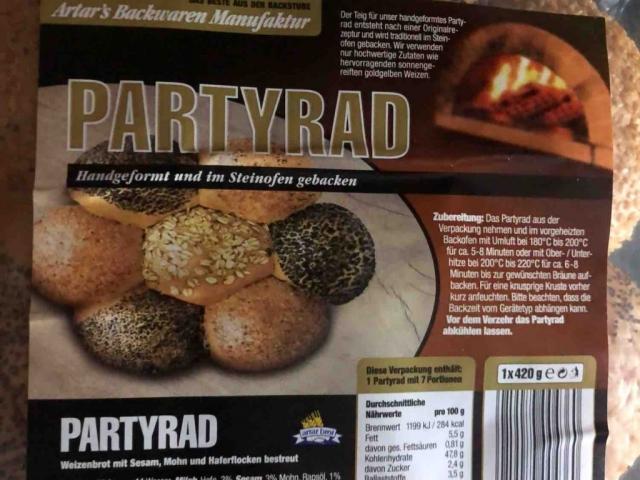 Partyrad, Brötchen von denisetrn | Hochgeladen von: denisetrn