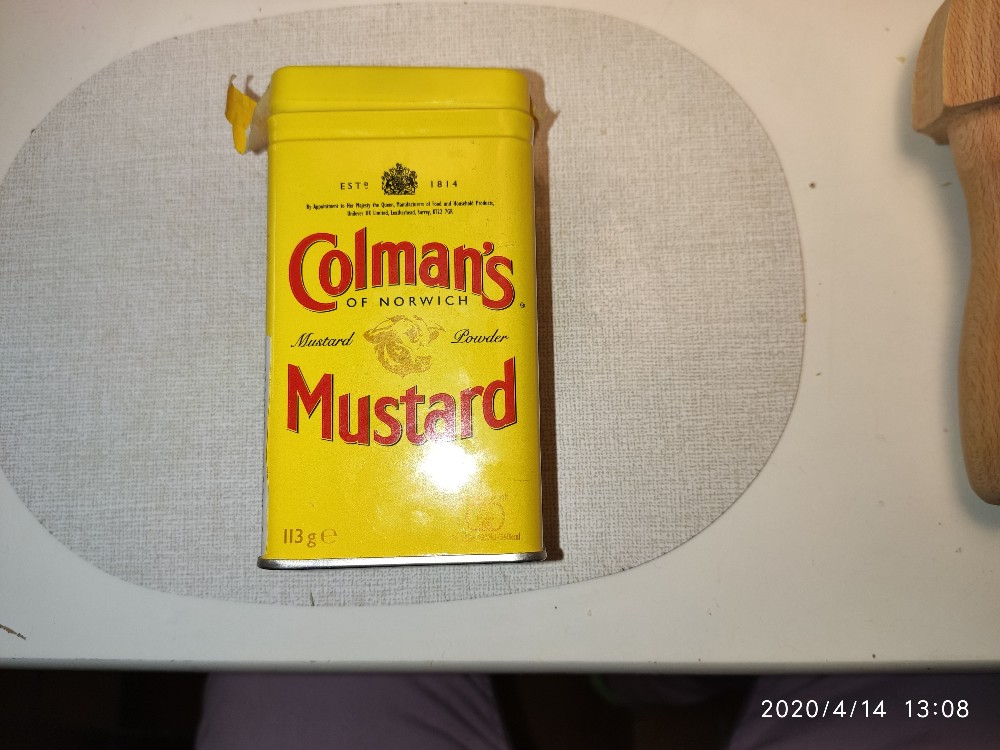 Colmans Mustard, Senfpulver von Welschkraut | Hochgeladen von: Welschkraut