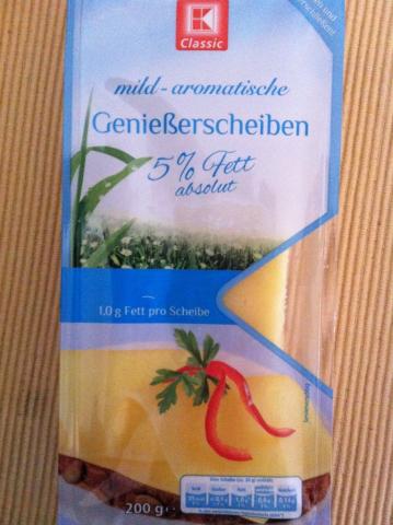 Genießerscheiben 5% Fett, mild-aromatisch | Hochgeladen von: wuschtsemmel