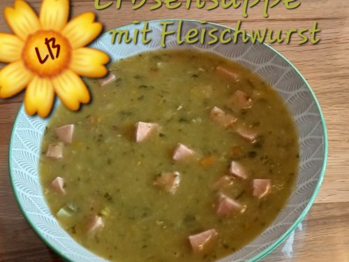 Erbsensuppe mit Fleischwurst | Hochgeladen von: Muckelchen2407