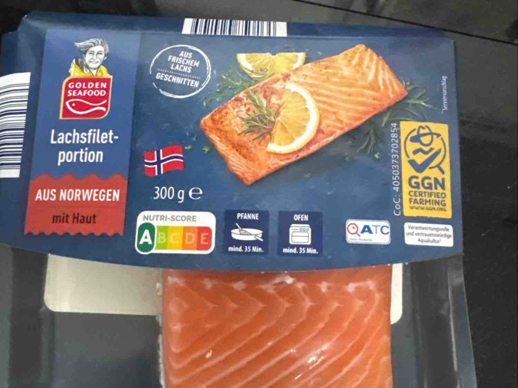 Lachsfiletportion, Aus Norwegen mit Haut von lustigezicke | Hochgeladen von: lustigezicke