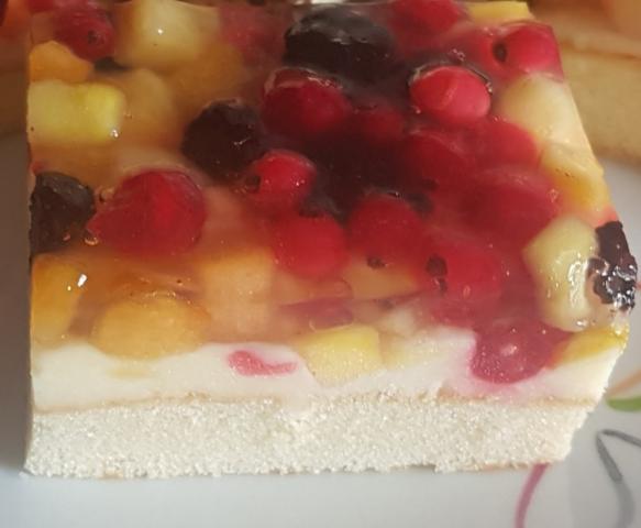 Obst-Blechkuchen, Obstmischung | Hochgeladen von: Bollenlatscher