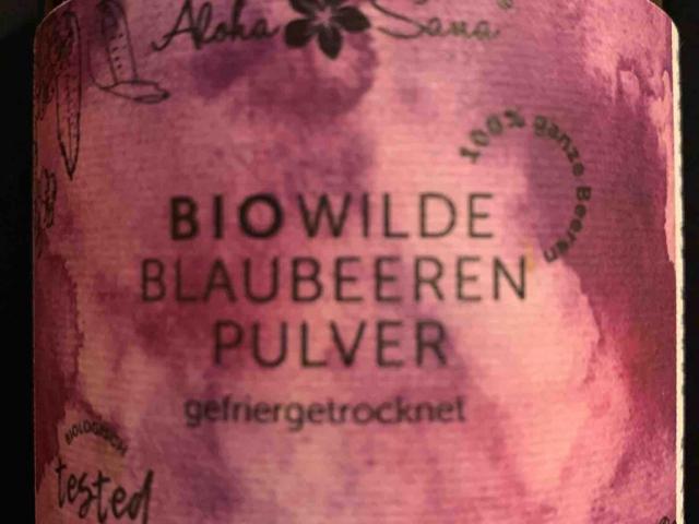 Bio wilde Blaubeeren Pulver, gefriergetrocknet von frausonnensch | Hochgeladen von: frausonnenschein