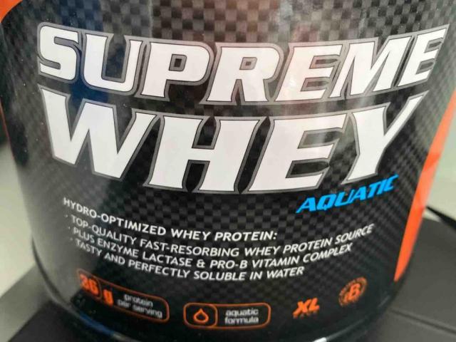 Supreme Whey, Pistazie Kokos von JonasS19 | Hochgeladen von: JonasS19