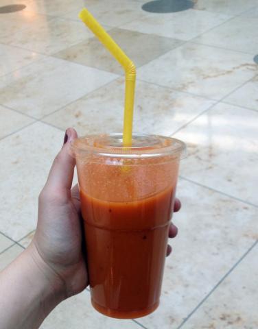 Smoothie, Apfel, Karotte, Orange, Mangold, Datteln | Hochgeladen von: xmellixx