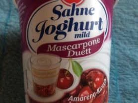 Sahne Joghurt mild Mascarpone Duett, Amarena - Kirsch | Hochgeladen von: LuckyLuna