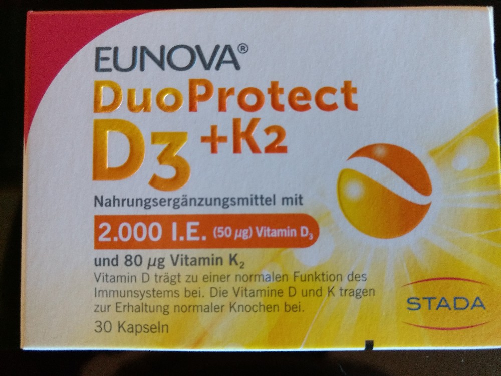 duo protect d3+k2, 1.000 i. E. (25mg) Vitamin D, 80  mg Vitamin  | Hochgeladen von: Chrisobk