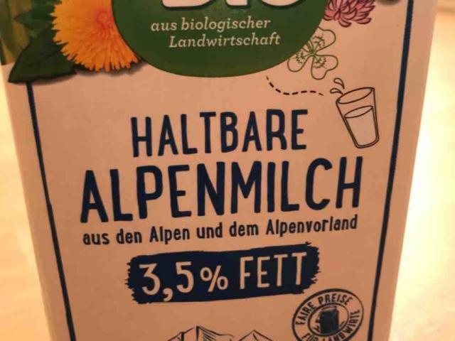 Haltbare  Alpenvollmilch dmBio, 3,5% Fett von nikkinik672 | Hochgeladen von: nikkinik672