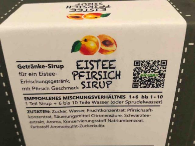 Eistee Pfirsich Sirup, 1zu10 von Heikogr | Hochgeladen von: Heikogr