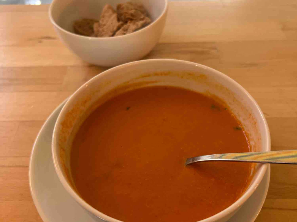 Tomaten -Kokos- Suppe , selbstgemacht  von Maicaone | Hochgeladen von: Maicaone