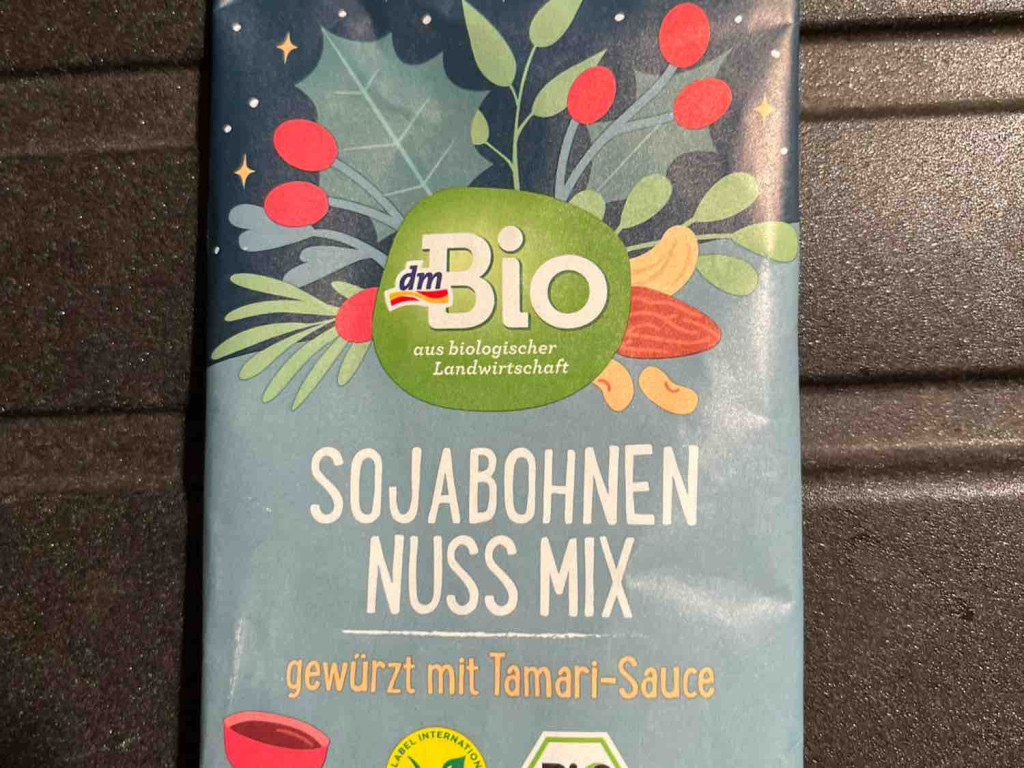 Sojabohnen Nuss Mix, gewürzt mit Tamari-Sauce von Hikedas | Hochgeladen von: Hikedas