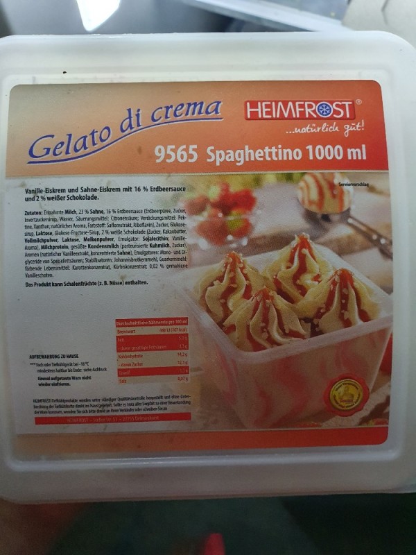 Spaghettino, Spaghettieis von Kerstin0594 | Hochgeladen von: Kerstin0594