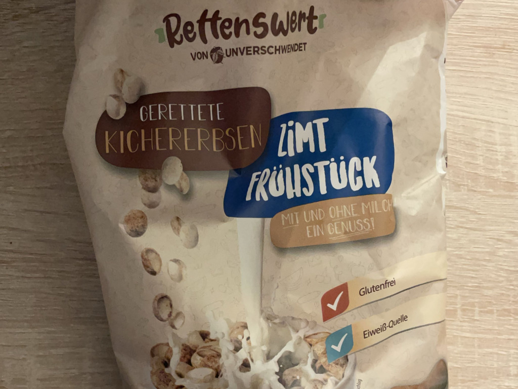 Gerettete Kichererbsen, Zimtfrühstück, glutenfrei, Eiweißquelle  | Hochgeladen von: philalmhof