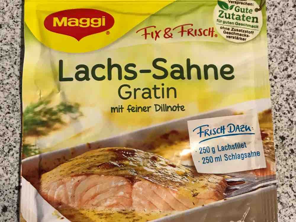 Lachs-Sahne Gratin , mit feiner Dillnote (zubereitet / Portion 2 | Hochgeladen von: Niki8680