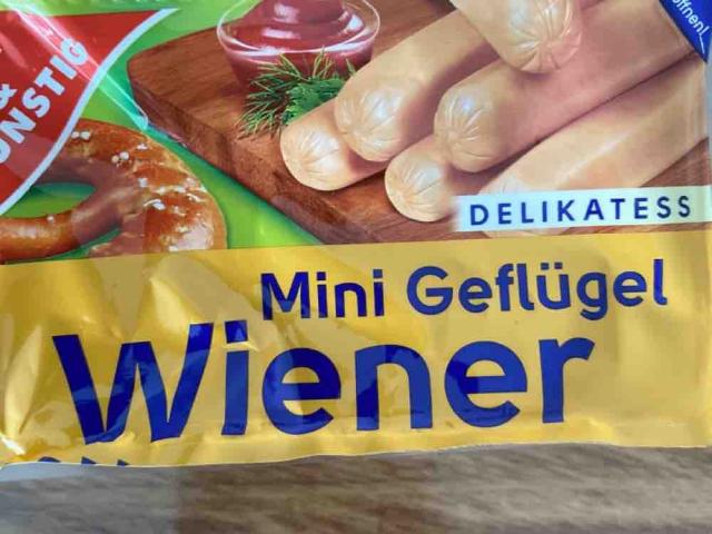 Mini Geflügel Wiener von lucymarie | Hochgeladen von: lucymarie