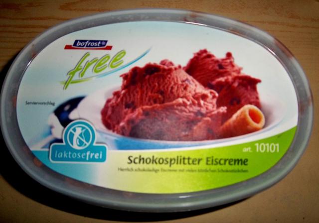 Schokosplitter Eiscreme, lactosefrei, Schokoladen-Eiscreme m | Hochgeladen von: wicca