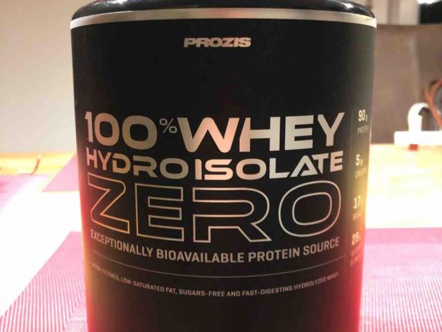 100% Whey Hydro Isolate ZERO von FittnesDave | Hochgeladen von: FittnesDave