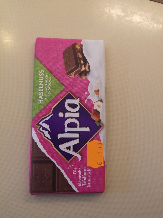 Alpia Schokolade, Haselnuss von Saumagen | Hochgeladen von: Saumagen