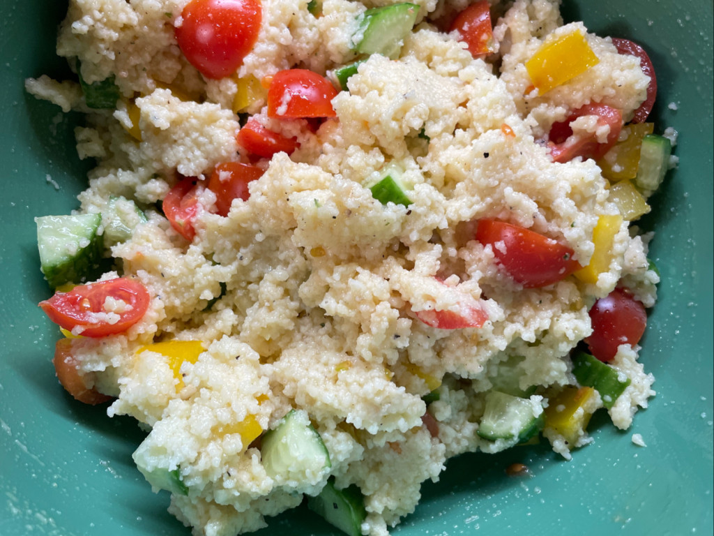 CousCous Salat, Lauch, Paprika, Tomate, Gurke von jana051288 | Hochgeladen von: jana051288