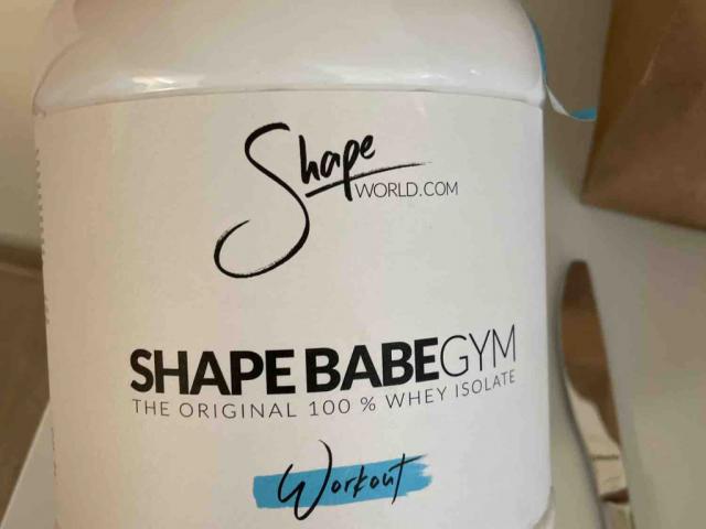 Shape Babe whey Isolate erdbeere von Dr. Tom | Hochgeladen von: Dr. Tom