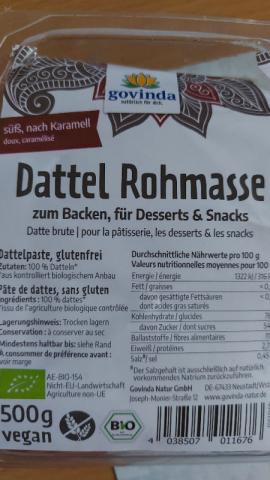 Dattel rohmasse von stefanieha | Hochgeladen von: stefanieha