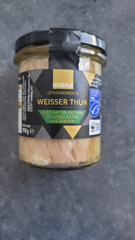 Weisser Thun Filets in Olivenöl im Gkas von Aycaramba | Hochgeladen von: Aycaramba