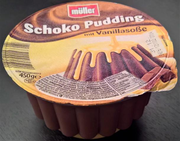 Schoko Pudding, mit Vanillasoße 450g | Hochgeladen von: wertzui