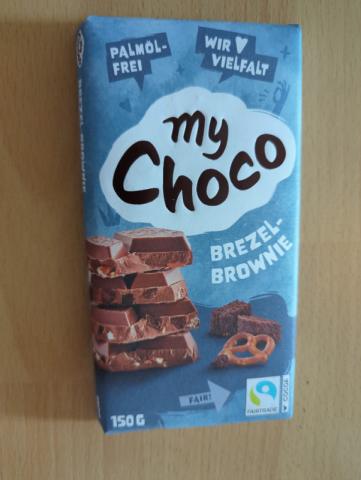 my choco Brezel-Brownie von affenkopf | Hochgeladen von: affenkopf